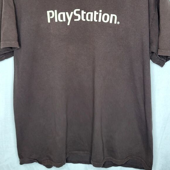 Cactus Jack Sony PlayStation Brown Puff Print T-Shirt XL - Picture 4 of 9